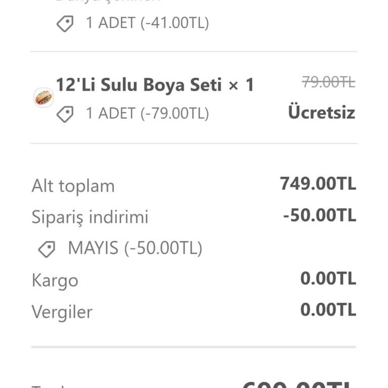 Kalitesiz Suluboya Kitap Seti Ve Cevapsız Müşteri Hizmeti Nedeniyle İade Talebi