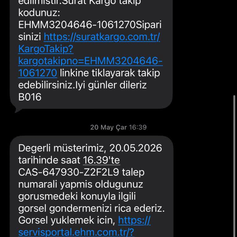 Hasarlı Ürün Değişimi İçin Söz Verilen Çözümün Yetersizliği Ve Müşteri Hizmetlerinin İlgisizliği