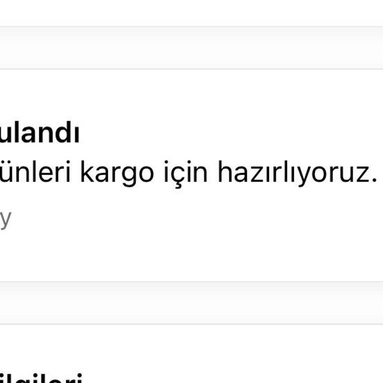 Sipariş Kargoya Çıkmadı Ve Müşteri Hizmetlerinden Yanıt Yok