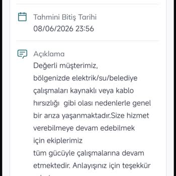 Türk Telekom Altyapı Arızası Nedeniyle İnternet Kesintisi ve Uzun Süreli Mağduriyet