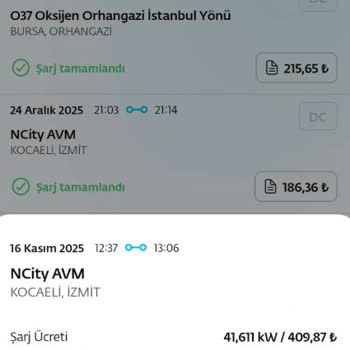 DC Hızlı Şarj Performansındaki Aşırı Düşük Güç Ve Servis Yanıtsızlığı