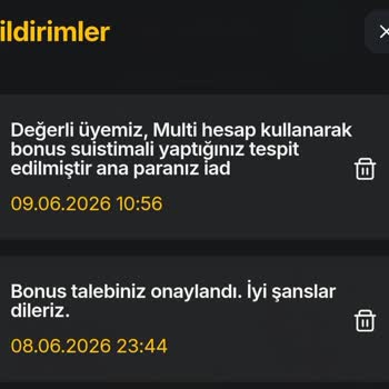 Çarkbet 40.000 TL Çekim İptali Haksız Çoklu Hesap İddiası