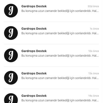 Gardrops Ödeme Gecikmesi Ve Cevapsız Müşteri Desteği