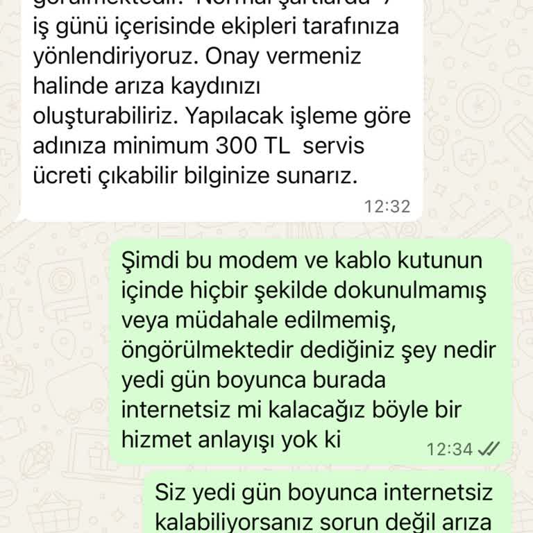 Ödediğim İnternet 3 Gün Çalışmaz, Ek Servis Ücreti İstiyor