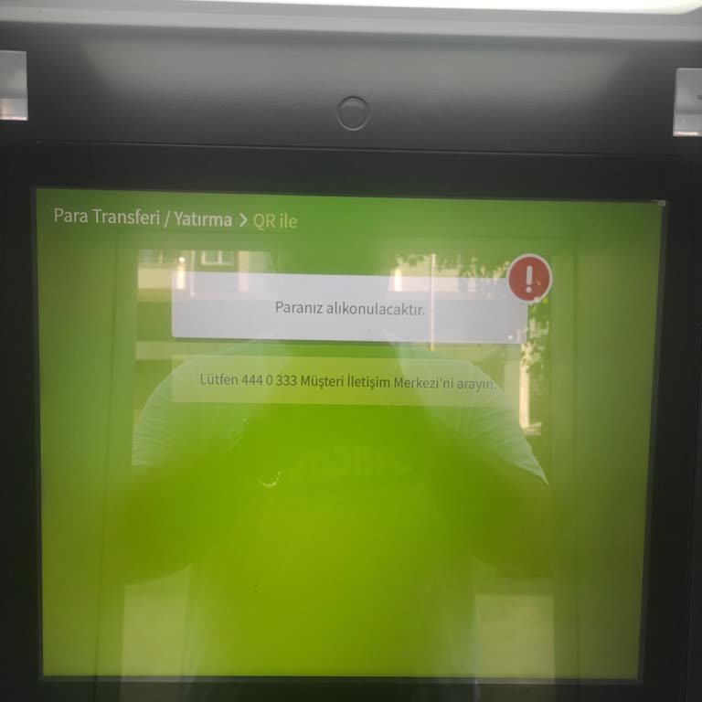 Garanti BBVA ATM’de QR İle Yatırılan 43.800 TL Hesaba Geçmedi