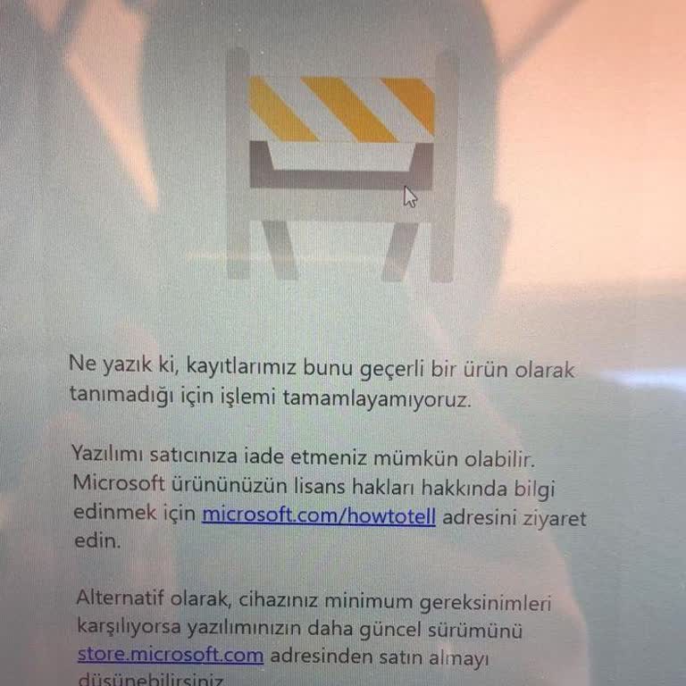 Keysofti'den Blokeli Microsoft Lisansı Ve Bot Destek: Değişim Ya Da İade Talebi