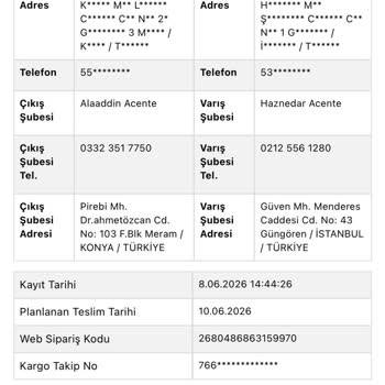 Sürat Kargo Yanlış Adrese Yönlendirme Ve Teslimat Sorunu