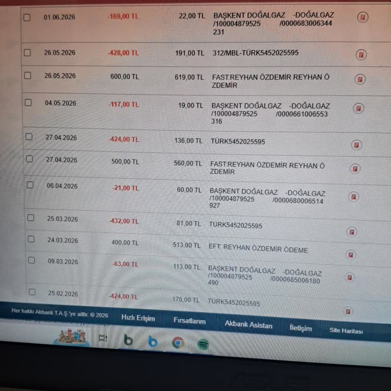Akbank Kampanyasındaki Chip-Paranın Yüklenmemesi