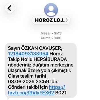Horoz Lojistik İle Gönderilen Kargonun Teslim Edilmemesi