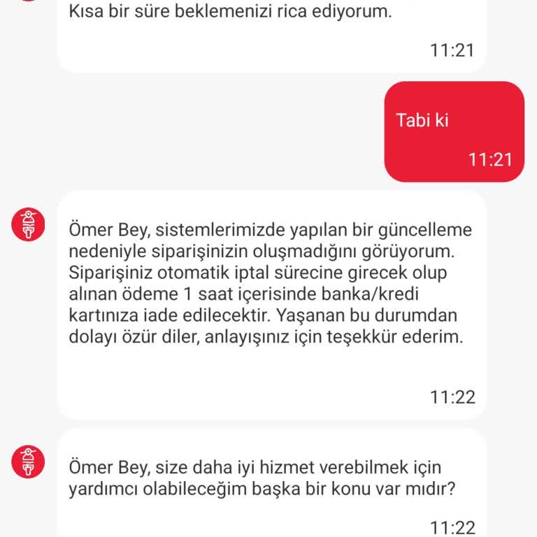 Ödeme Alındı Ama Sipariş Oluşturulmadı: 660 TL İade Bekleniyor