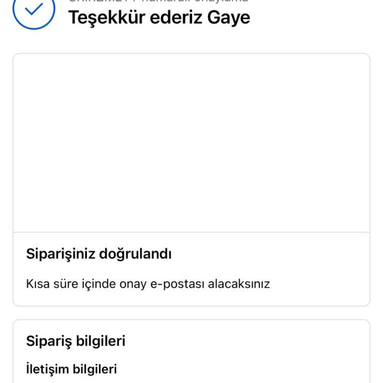 Teslim Edilmemiş Sipariş Ve Geri Ödeme Talebi