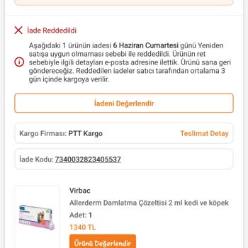 Trendyol’da Yanıltıcı Son Kullanma Tarihi Ve İade Reddi