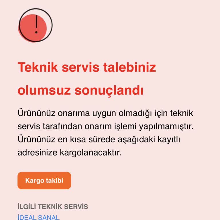 Hepsiburada Garanti Kapsamındaki 350 TL Ücret Talebini Reddediyor