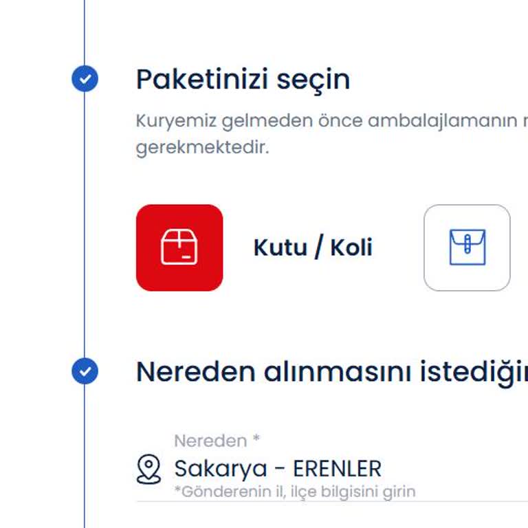 Kurye Çağır Hizmeti Bölgesel Olarak Çalışmıyor Ve Müşteriyi Yanıltıyor
