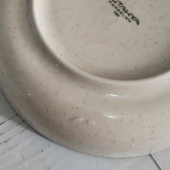 Kütahya Porselen Defolu Yemek Tabağının Değişimi Yapılmadı