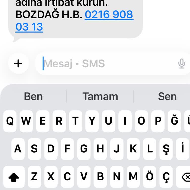 Hukuk Bürosu İsimli Sahte SMS Şikayeti