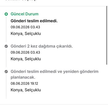 Aras Kargo Meram Yaka Şubesinin Teslimat Sorunu Ve İletişim Eksikliği