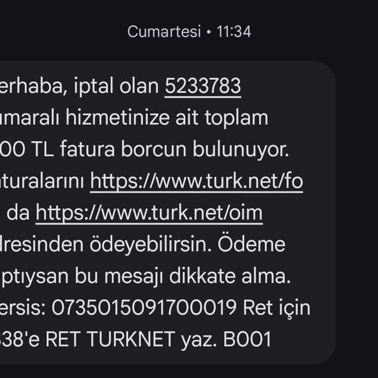 Ücretsiz Deneme Sözünden Sonra Haksız Fatura Ve Sürekli SMS Uyarısı