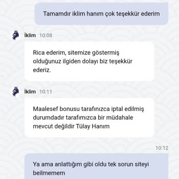 Bonus İptaliyle 11.000 TL Kazancım Silindi, Çekim Engellendi