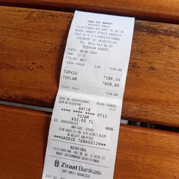 Paşa Isı Market’te İade Talebim Sert Bir Şekilde Reddedildi
