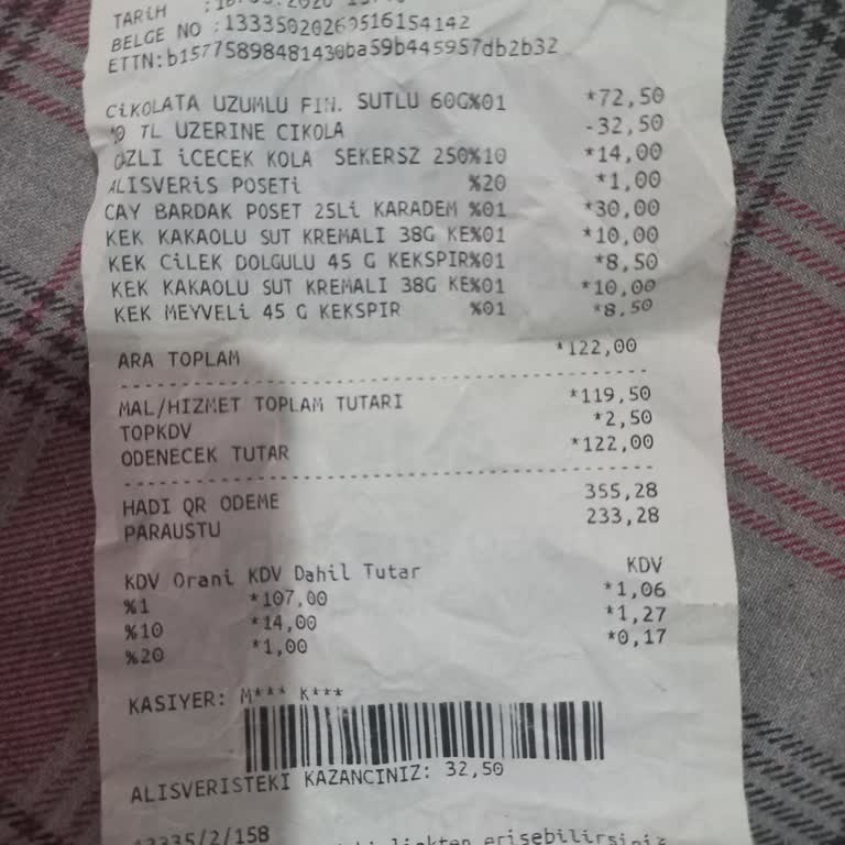 A101 Mağazasından Kartımın Tüm Bakiyesi Çekildi İade Bekliyorum