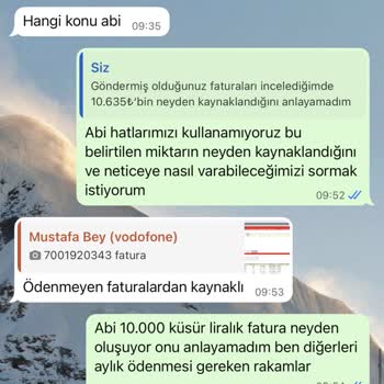 5 Vodafone Kurumsal Hat İçin Sürekli Kesinti Ve Müşteri Hizmetlerinden Yetersiz Çözüm Talebi