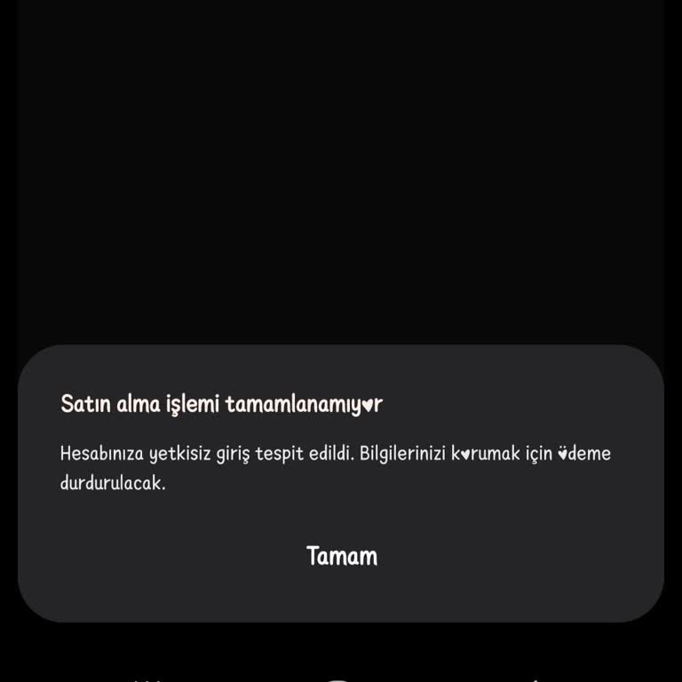 Galaxy Store’da Ödeme Engeli: Yetkisiz Giriş Uyarısı