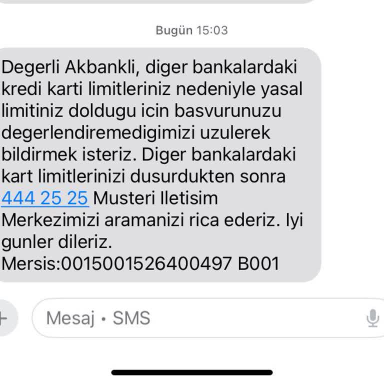 Akbank Axess Kart Başvurusunda Yanıltıcı Limit Düşürme Şartı Ve Adaletsiz Mağduriyet