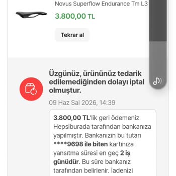 Hepsiburada Siparişimin Haksız İptali Ve Velo İstanbul’da Ürünün Hâlâ Satışta Olması