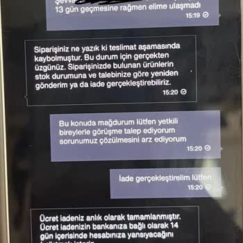 Zara Siparişimde Teslimat Gecikmesi, Kargo Kayıp Ve Yanıltıcı Müşteri Hizmetleri