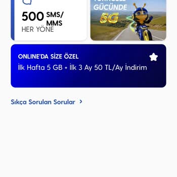 Sadakat İndirimi Olmadan 40 GB İnternet Paketi İçin 900 TL Ücreti