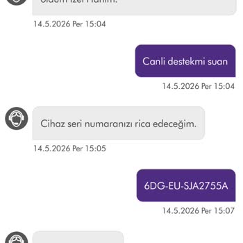 Garanti Başlangıç Tarihi Satın Alma Öncesinde Ve Ürün Başka Kişiye Kayıtlı
