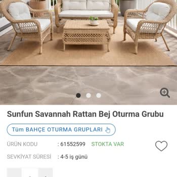 Bauhaus’ta İndirimli Bahçe Mobilyasının Fiyatı Aniden Çıkıyor