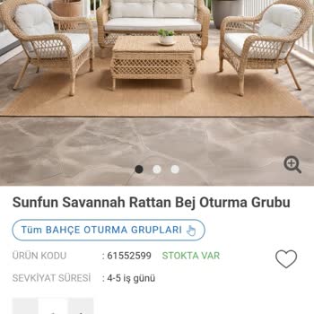 Bauhaus’ta İndirimli Bahçe Mobilyasının Fiyatı Aniden Çıkıyor