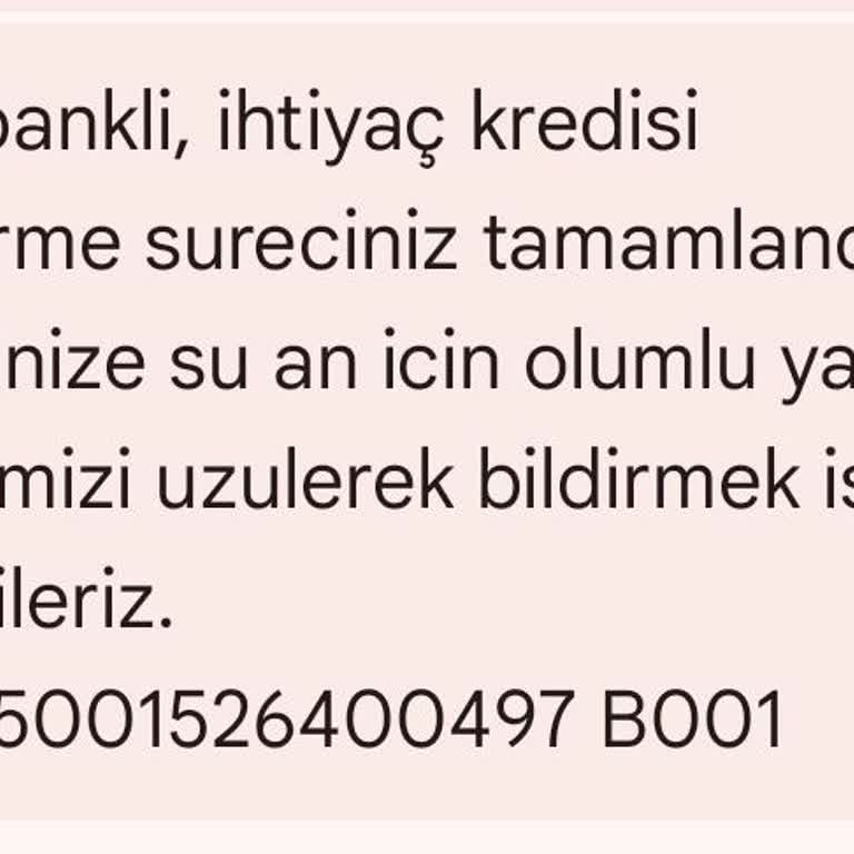 Kampanya Vaadiyle Kredi Red Edildi Açıklama Sunulmadı
