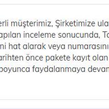 Müşteri Temsilcisi Hatası: Tanışma 25 Paketi Yanlışlıkla İptal Edildi