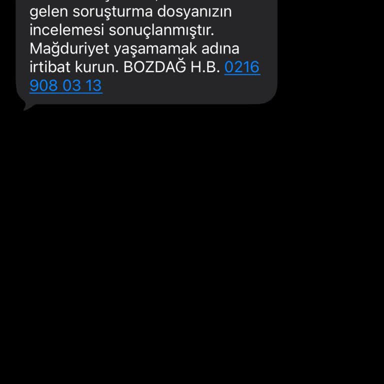 Telefon Numaramın Yetkisiz Kullanımı Ve Yanıltıcı SMS