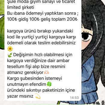 Şule Giyim’de İade Reddi Ve Kaba Müşteri İletişimi