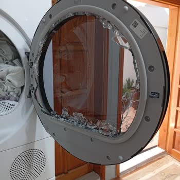 Kurutma Makinesi Kapağı Aniden Kırıldı, Garanti Dışı Değişim Ücreti Talebi