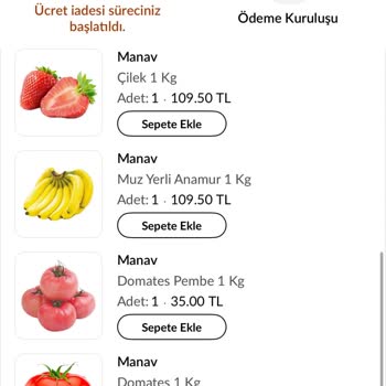 Trendyol Hızlı Market Aşırı İade Ve Gramaj Eksikliği