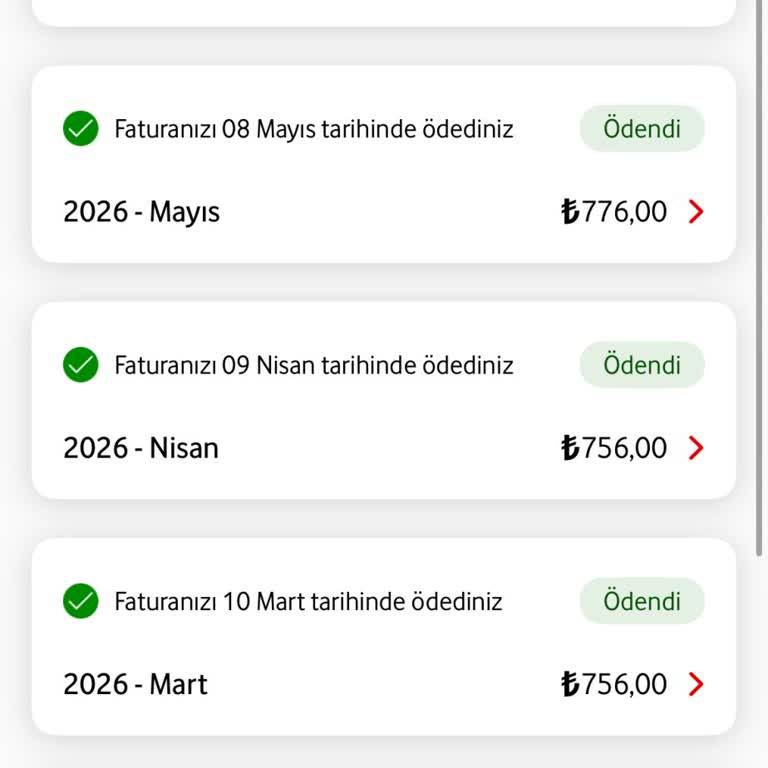Vodafone Gelirime Uygun Olmayan Fatura Artışı ve Makul Tarife Talebi