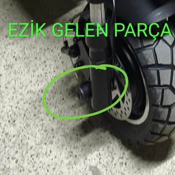 Onvo Scooter’da Ezik Tekerlek Somun Kapağı Parça Temini Talebi