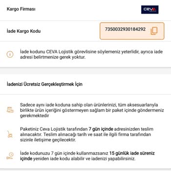 İade Kodları Süresi Doldu, Ceva Ürün Almadı Ve Trendyol Destek Yetersizliği