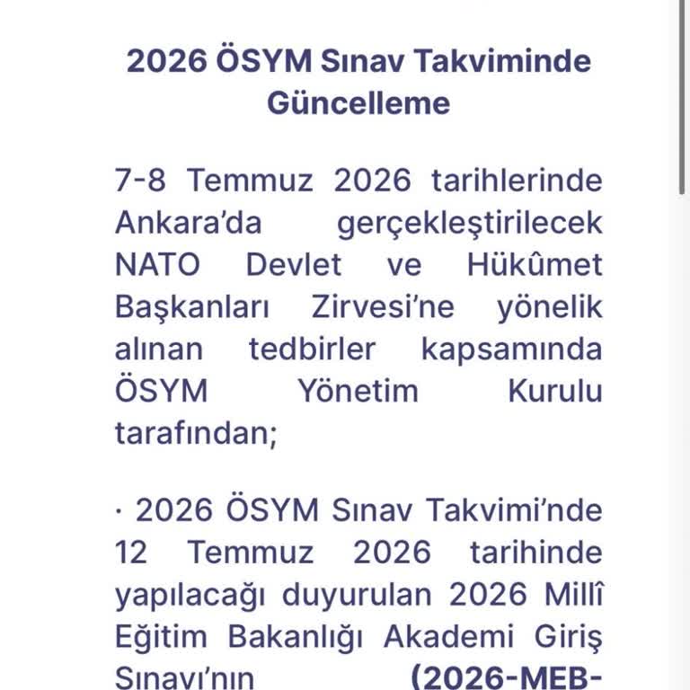 Zorunlu Sınav Tarihi Değişikliği Nedeniyle Flex Fly Biletinde Ücretsiz Değişim Talebi