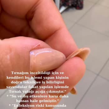 Vibely Nail Bakırköy Protez Tırnak İpek Kirpik Şikayeti