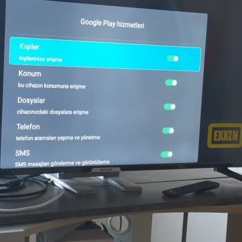 Google Play Hizmetleri Etkinleştirilemiyor, Onvo TV Çalışmaz