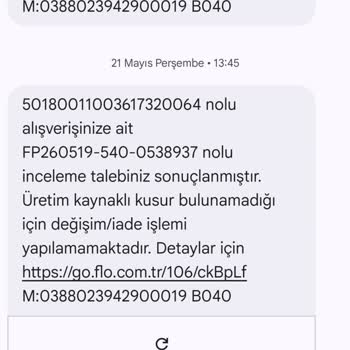 Garanti Reddi Ve Hızla Yırtılan Çocuk Ayakkabısı