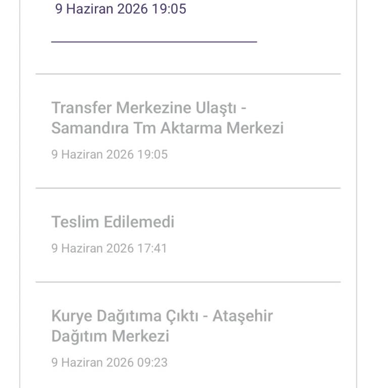 İzinsiz İade Süreci Ve Cevapsız Aramalar Nedeniyle Kargo Teslim Edilemedi