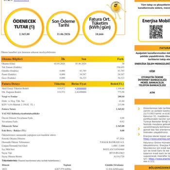 Tarif Değişikliği Sonrası Aşırı Faturaya İtiraz