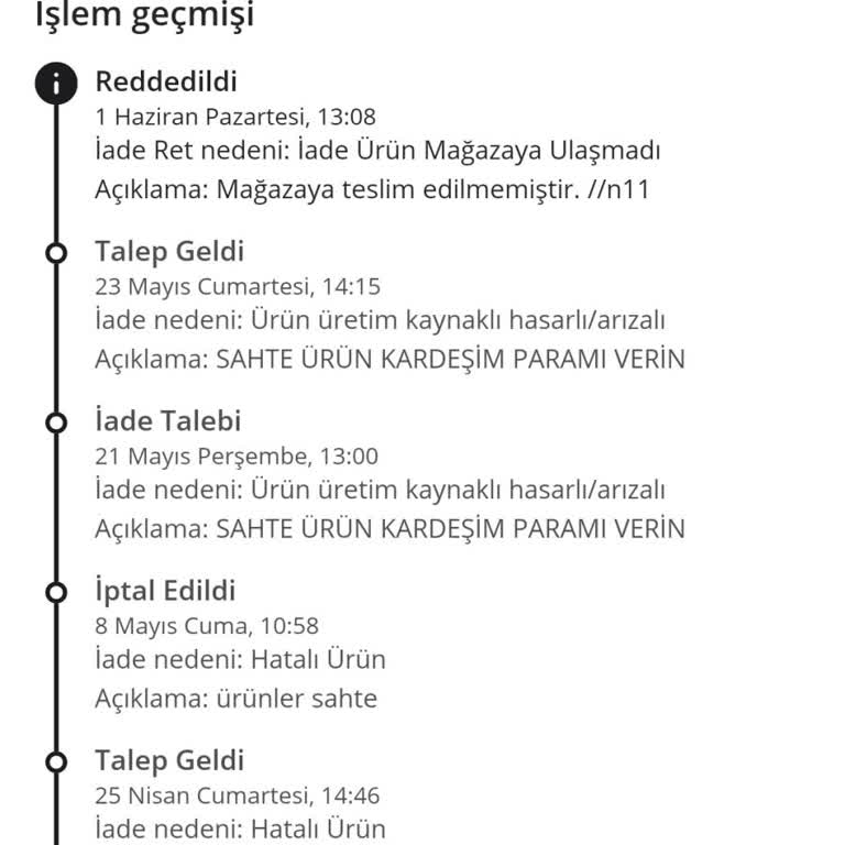 N11'de Sahte Şampuan İade Süreci Ve Ödeme Gecikmesi